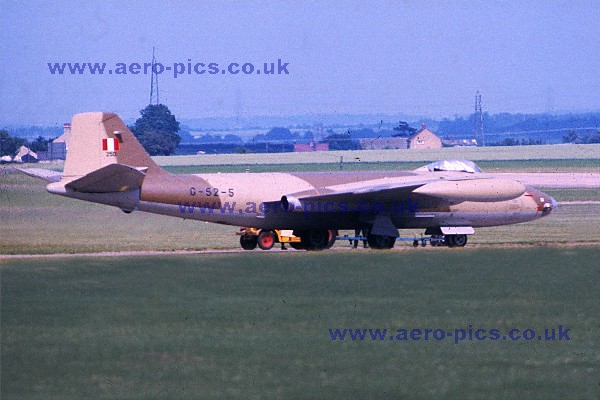 Canberra B(I) Mk.68 250 (G52-5 WT364) Teversham 30061975 D006-10