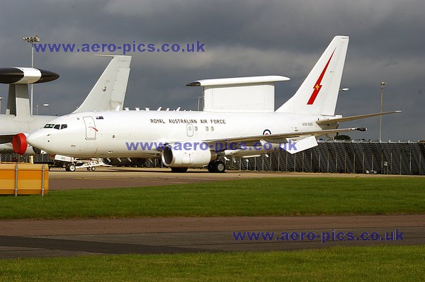 B.737-7ES AEW&C A30-005 Waddington 29062012 D24613