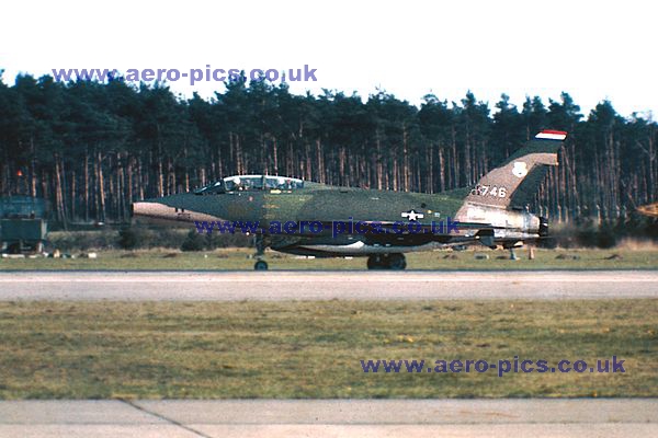 F-100F 56-3746 Lakenheath 25041976 D085-10