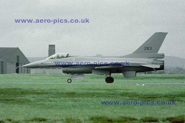 F-16A 283 Greenham Common 29061981 D13423