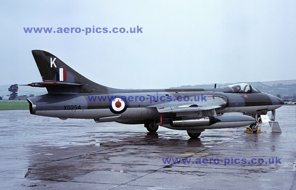 Hunter FGA Mk.9 XG254 Chivenor 22081970 D22328