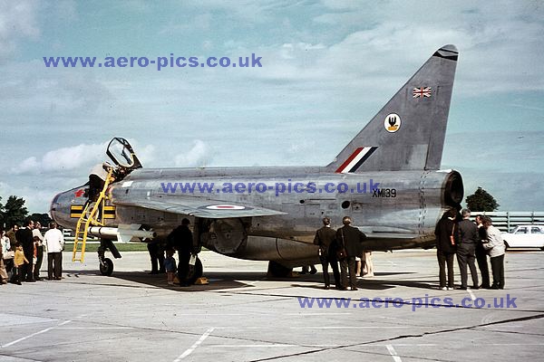 Lightning F Mk.1 XM139 Yeovilton 05091970 D22108