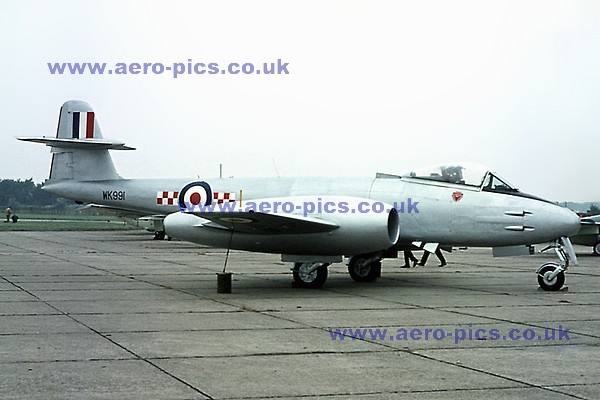 Meteor F Mk.8 WK991 Duxford 14101973 D082-12