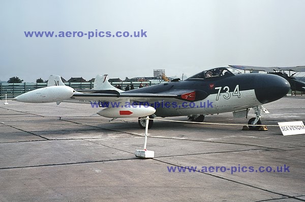 Sea Venom FAW Mk.22 WW296 Yeovilton 06091969 D20319