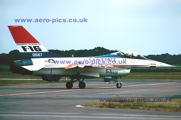 YF-16A 72-1567 Alconbury 28061975 D083-20