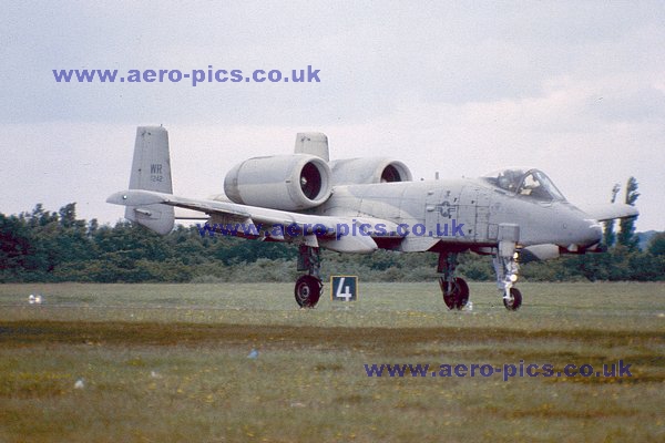 A-10A 77-0242 Greenham Common 29061981 D13505