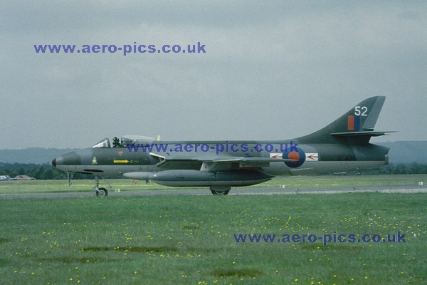 Hunter FGA Mk.9 XF435 Greenham Common 29061981 D13121