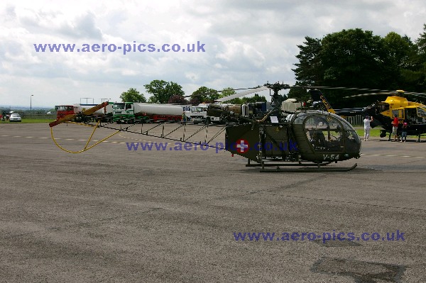 Alouette II V-54 (G-BVSD) Kemble 17062007 D012-01