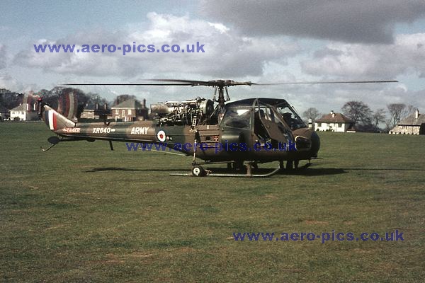 Scout AH Mk.1 XR640 Roborough 28031967 D18725