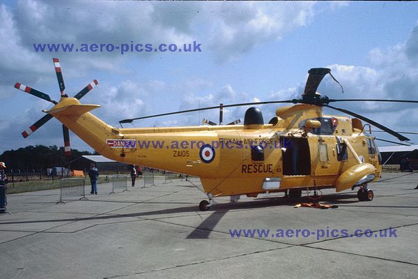 Sea King HAR Mk.3 ZA105 Greenham Common 29061981 D13020