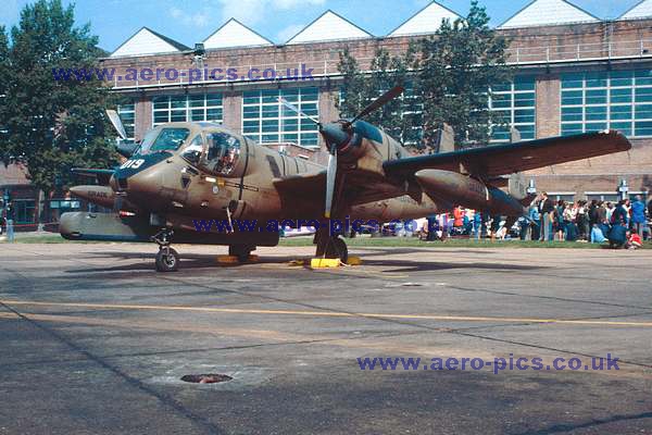 OV-1D 69-17019 Mildenhall 23081980 D12809