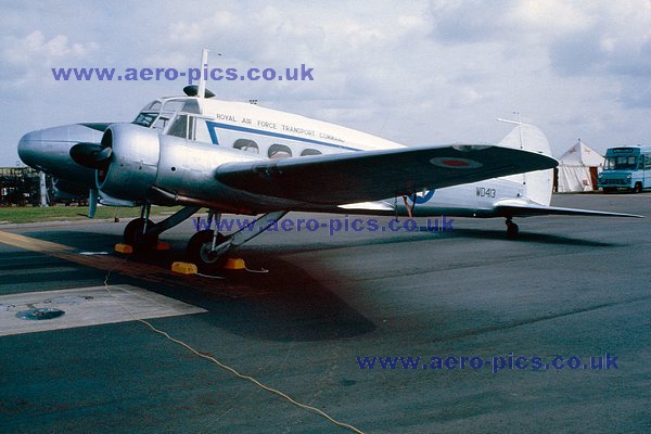 Anson T Mk.21 WD413 (G-BFIR) Mildenhall 23081980 D12812