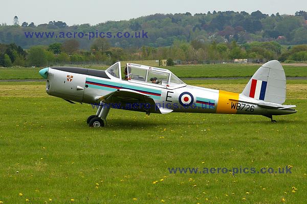 Chipmunk T Mk.10 WB726 (G-AOSK) Dalton Barracks 04052008 D034-23