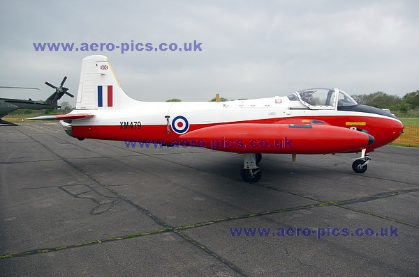 Jet Provost T Mk.3A XM479 (G-BVEZ) Dalton Barracks 04052008 D034-30