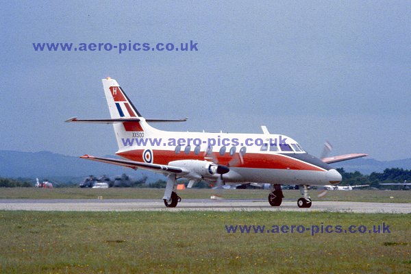 Jetstream T Mk.1 XX500 Greenham Common 29061981 D13124