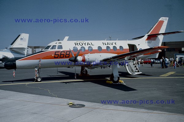 Jetstream T Mk.2 XX487 Mildenhall 29051981 D13619