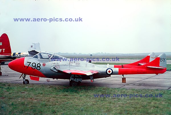 Sea Vampire T Mk.22 XG743 (798-BY) Duxford 14101973 D082-05