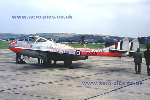 Vampire T Mk.11 WZ476 Chivenor 03081968 D19317