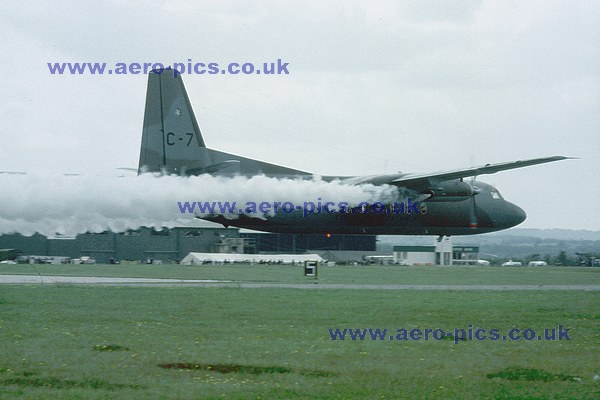 F-27M C-7 Greenham Common 29061981 D13420