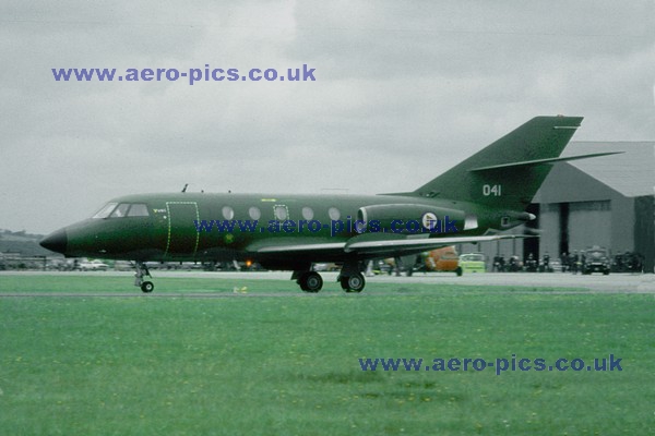 Falcon 20 041 Greenham Common 29061981 D13522